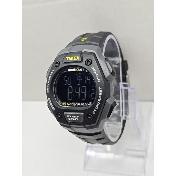 Timex Ironman Classic 30 Lap Watch 44mm Indiglo WR100M New Battery Quartz Mens - Picture 2 of 11